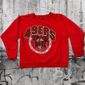 Vintage San Francisco 49ers Team of the 80s Sweatshirt - S / Med Size Women’s